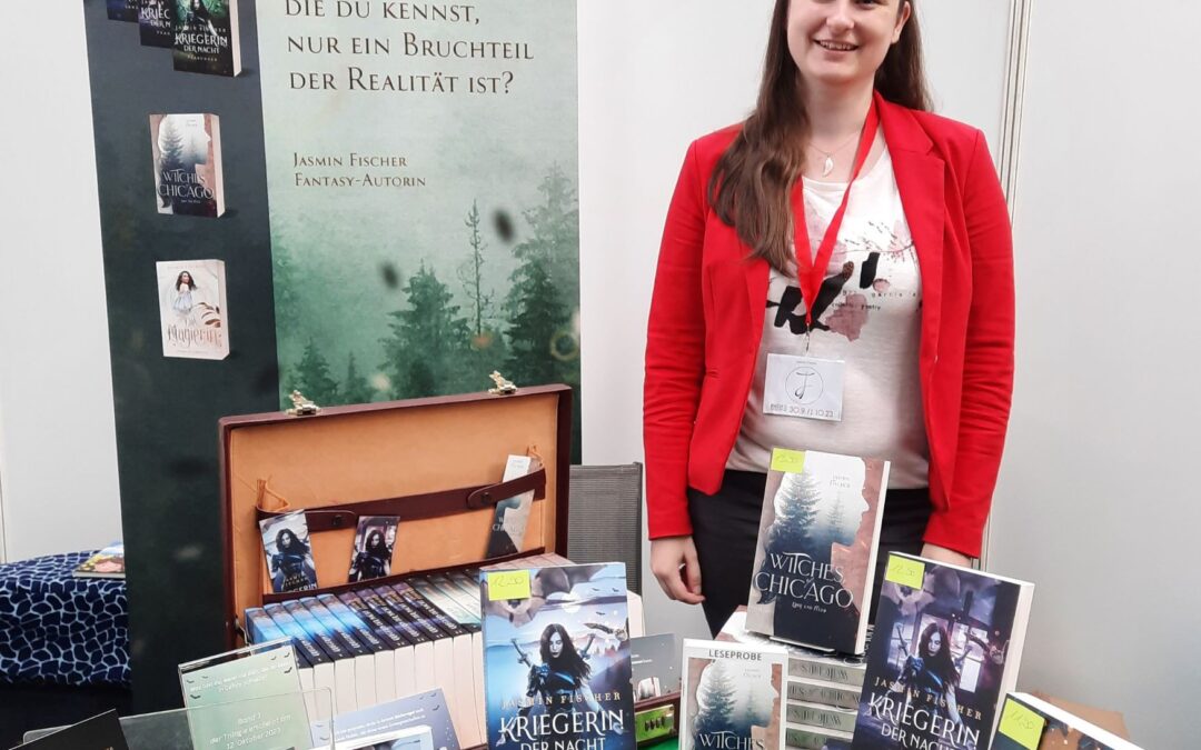 Zum ersten Mal Ausstellerin auf einer Buchmesse